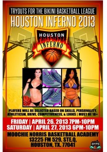 Houston inferno Bikini Basketball try outs Houston inferno Bikini Basketball try outs